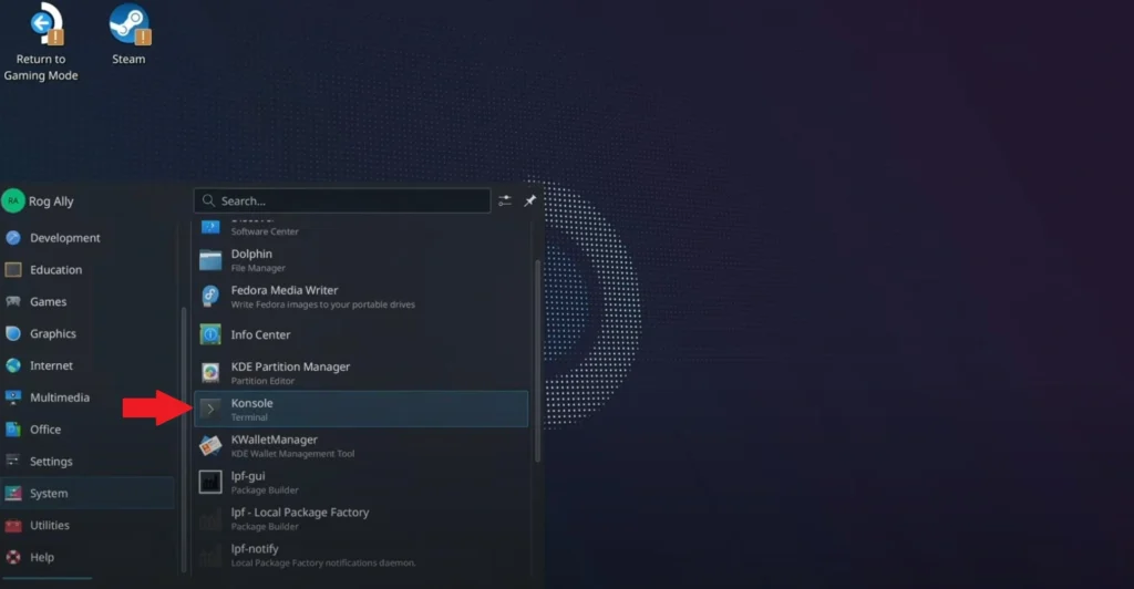 how to make face buttons work on Asus ROG Ally steam deck clone.