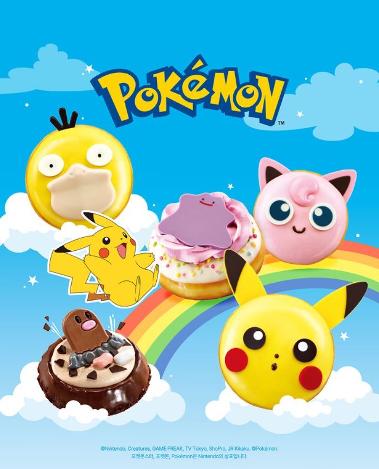 Pokémon-themed Doughnuts.