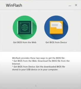 Winflash How To Rollback Asus ROG Ally Bios Without Dock