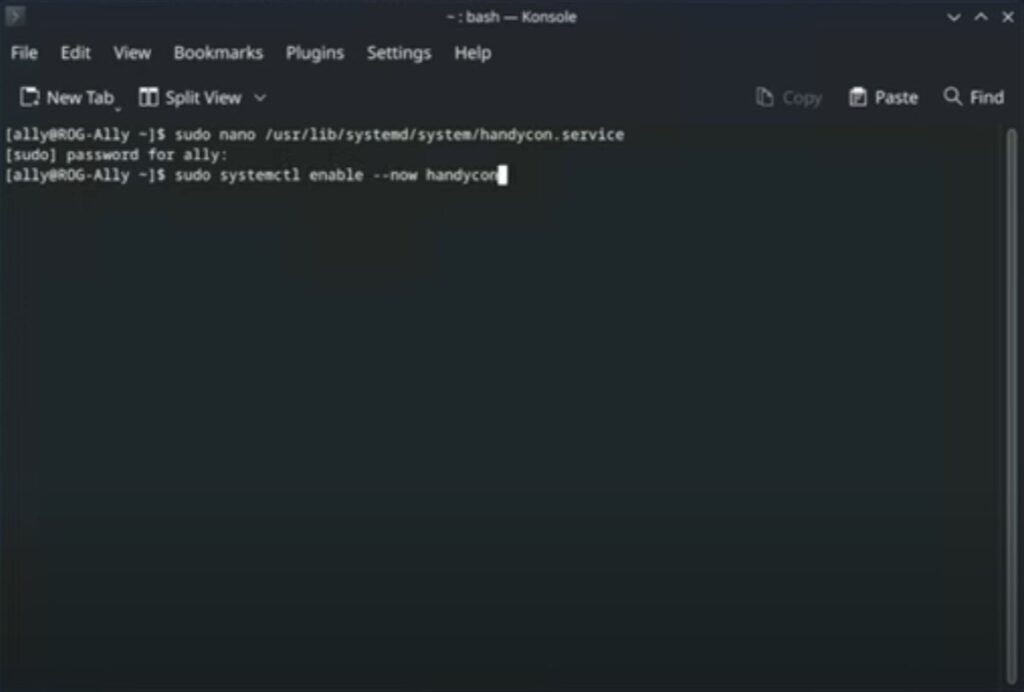how to make face buttons work on Asus ROG Ally steam deck clone.