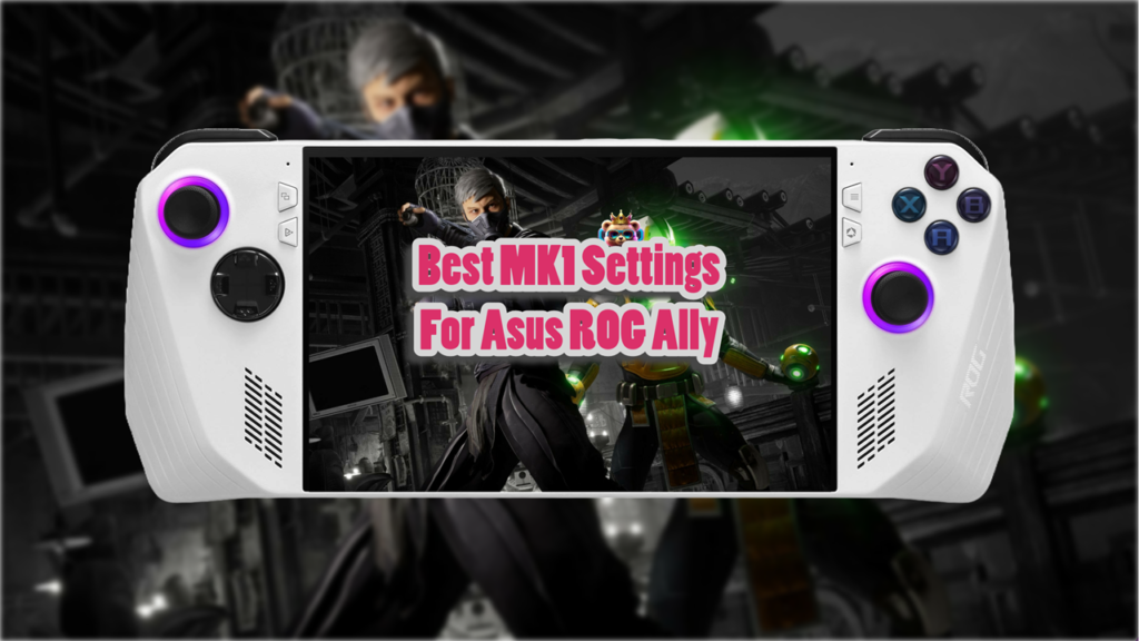 graphics settings for Asus ROG Ally