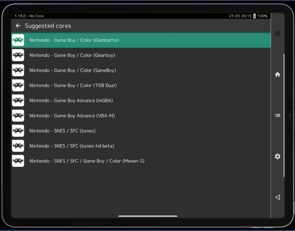 how to setup cores in RetroArch