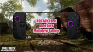 Asus ROG Ally X Best Black Ops 6 Multiplayer Settings for 70-100fps+