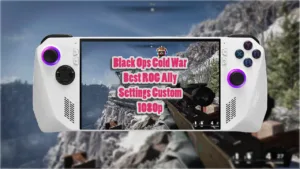 Black Ops Cold War Best ROG Ally Settings Custom 1080p