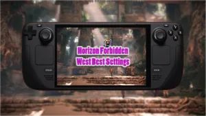 Steam Deck Horizon Forbidden West Best Settings