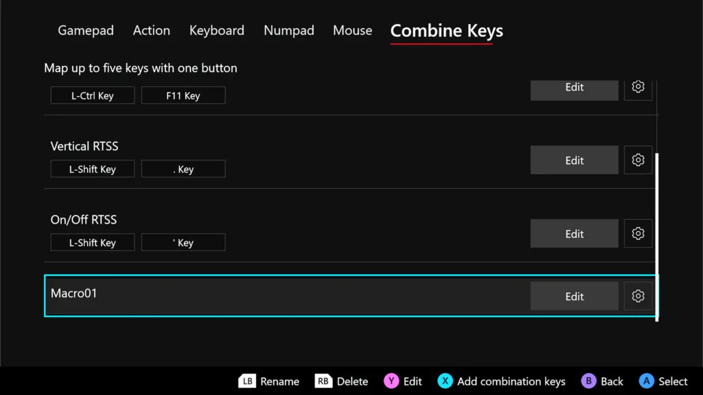 How to Set Macros on ROG Ally