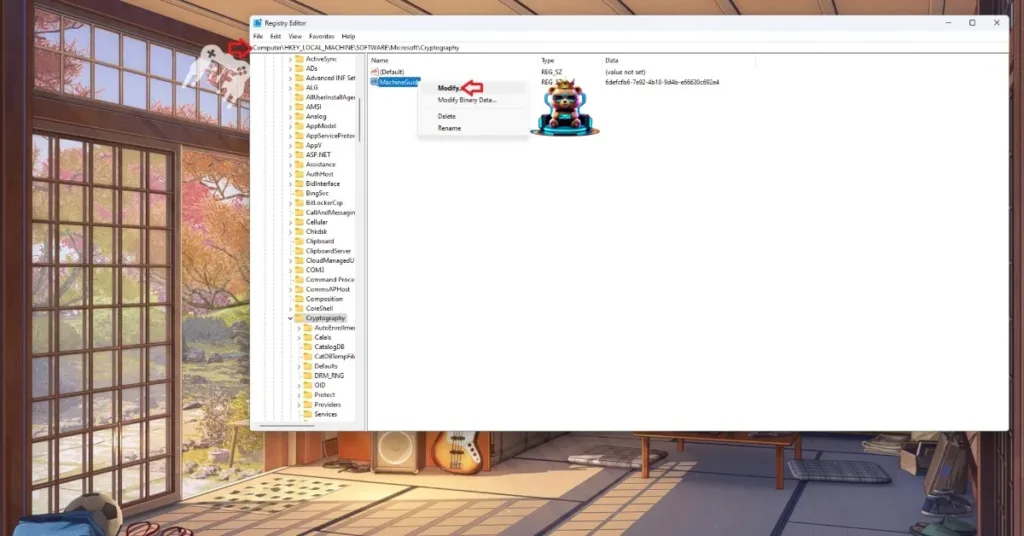 How to tweak Windows Cryptography to fix shader compilation crashes?