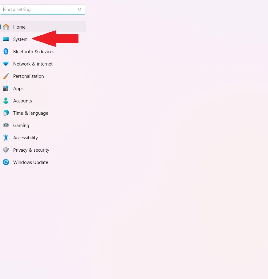 windows display settings for Legion Go monitor