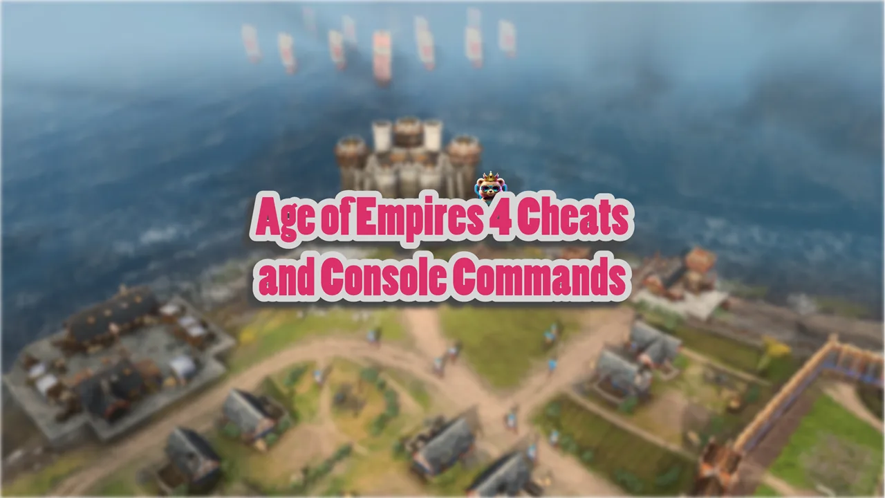 Age of Empires 4 Cheats and Console Commands