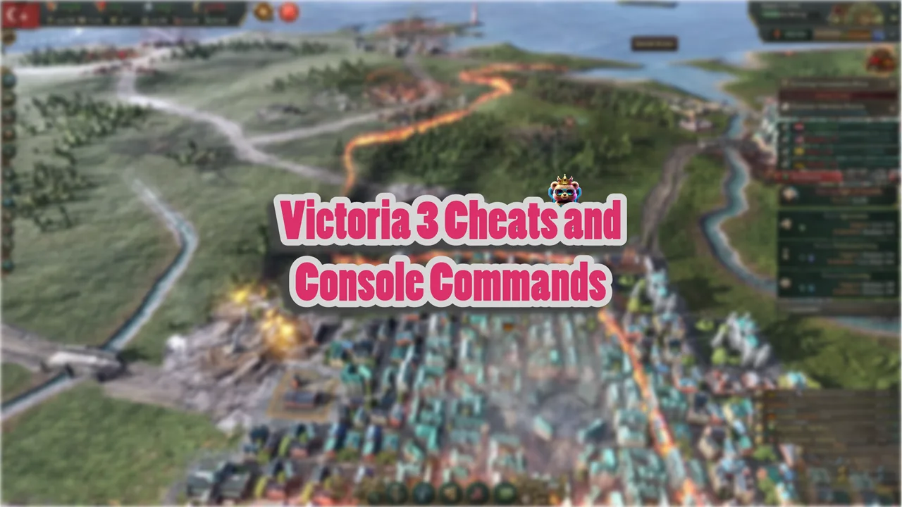 All Victoria 3 Cheats and Console Commands List