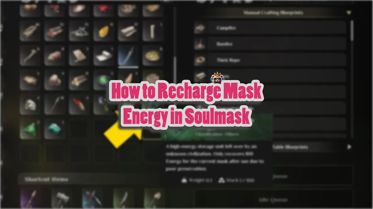 How to Recharge Mask Energy in Soulmask