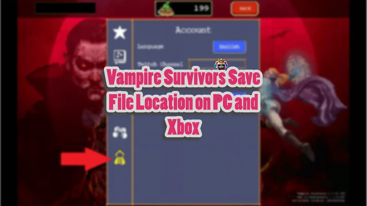 Vampire Survivors Save File Location on PC and Xbox