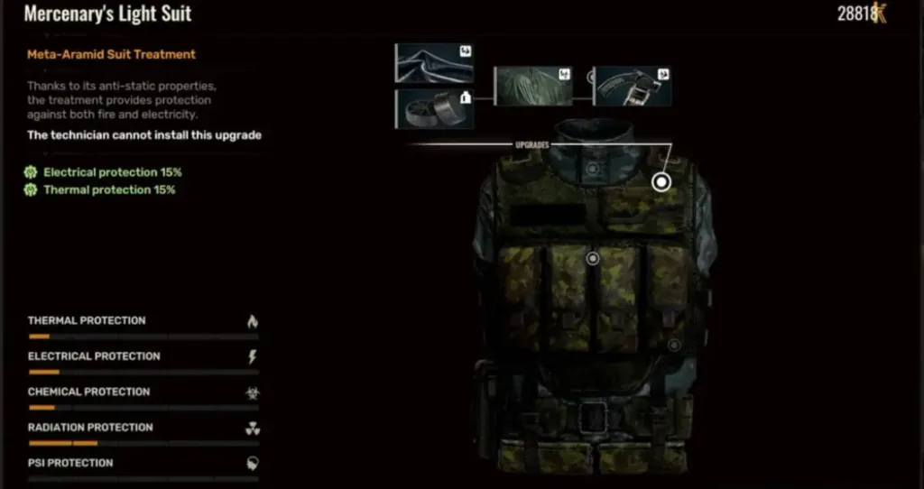 best armor and gear upgrades to increase inventory space in Stalker 2