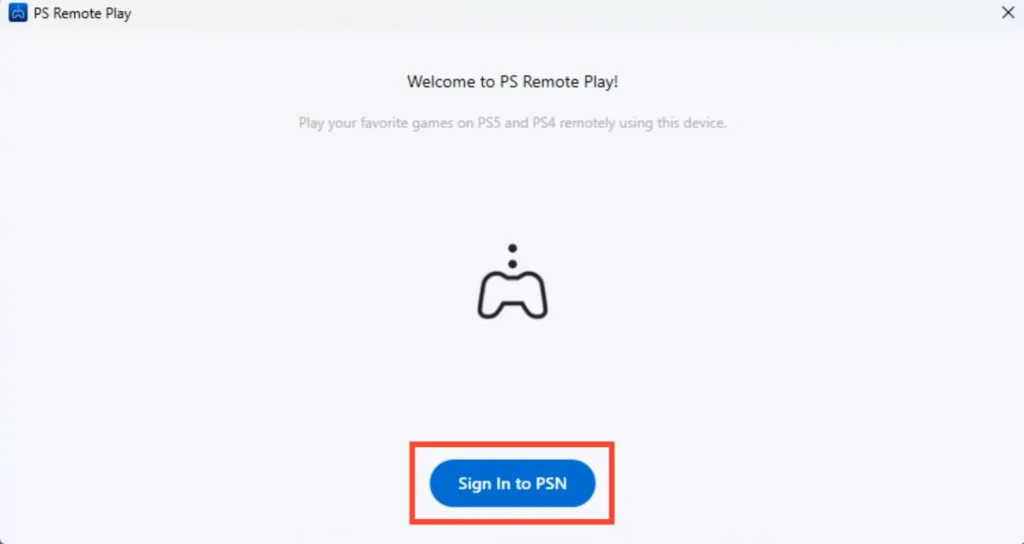 setting up ps5 remote play app on ROG Ally and Ally X