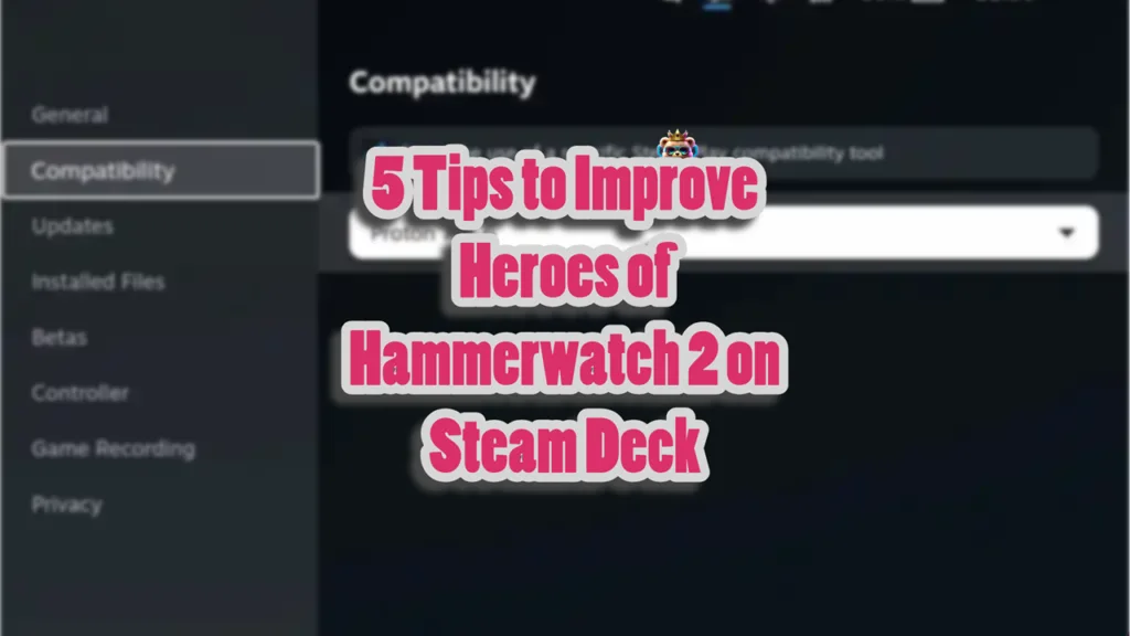 5 Tips to Improve Heroes of Hammerwatch 2 Steam Deck