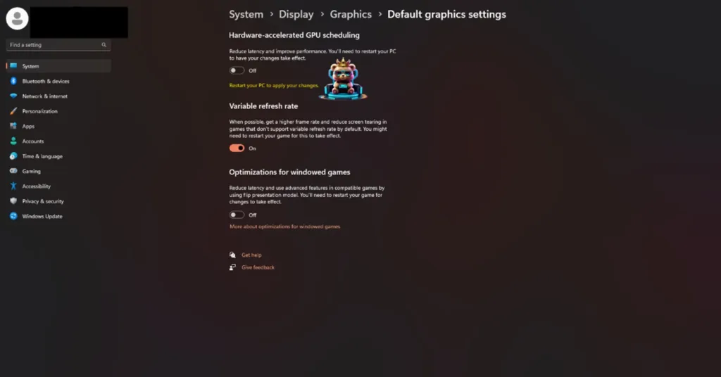 How to disable or enable Hardware-accelerated GPU scheduling on Windows 11?