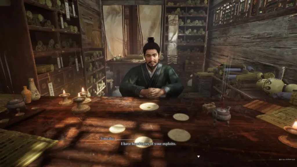 sima hui location in dynasty warriors origins