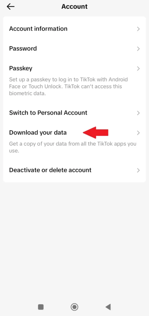 how to import tiktok data to rednote