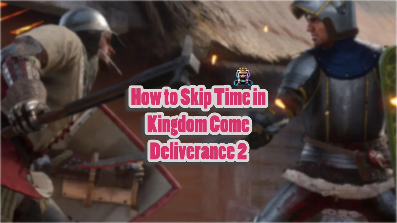 Can you wait in Kingdom Come Deliverance 2?
