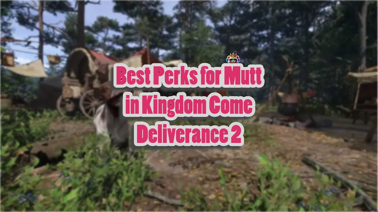 Best Perks for Mutt in Kingdom Come Deliverance 2