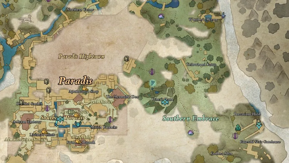 Avowed Cartographer location #1