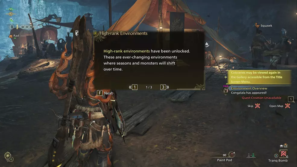 unlocking high rank in Monster Hunter Wilds