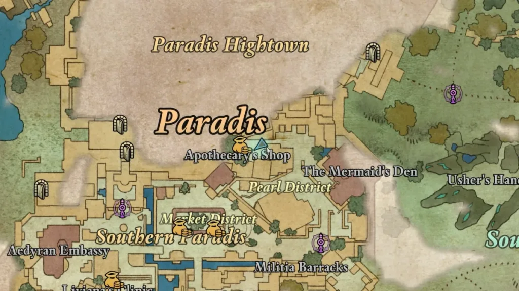 Dawnshore Totem #6
Golden Scale of Justice location.