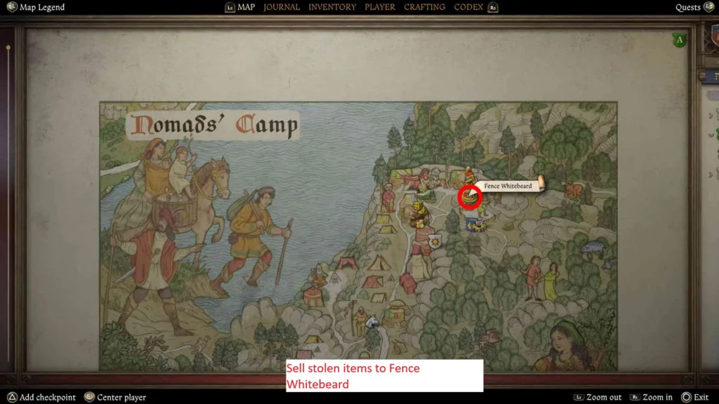 fence whitebeard locations.