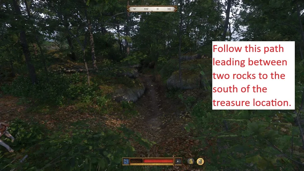 tunnel in the cliffs map location