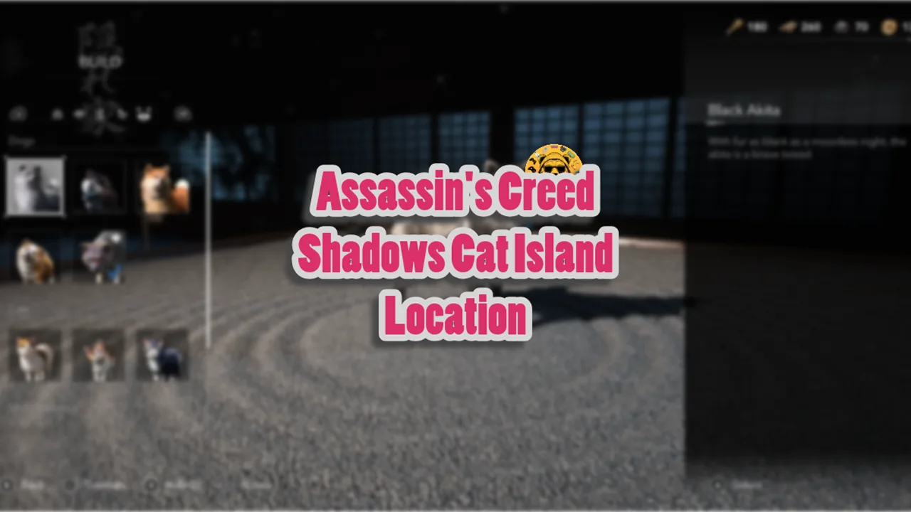 Assassin's Creed Shadows Cat Island Location