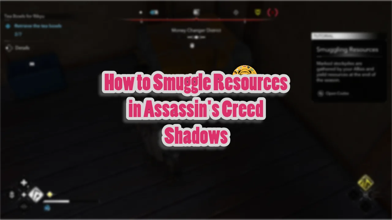 How to Smuggle Resources in Assassin's Creed Shadows