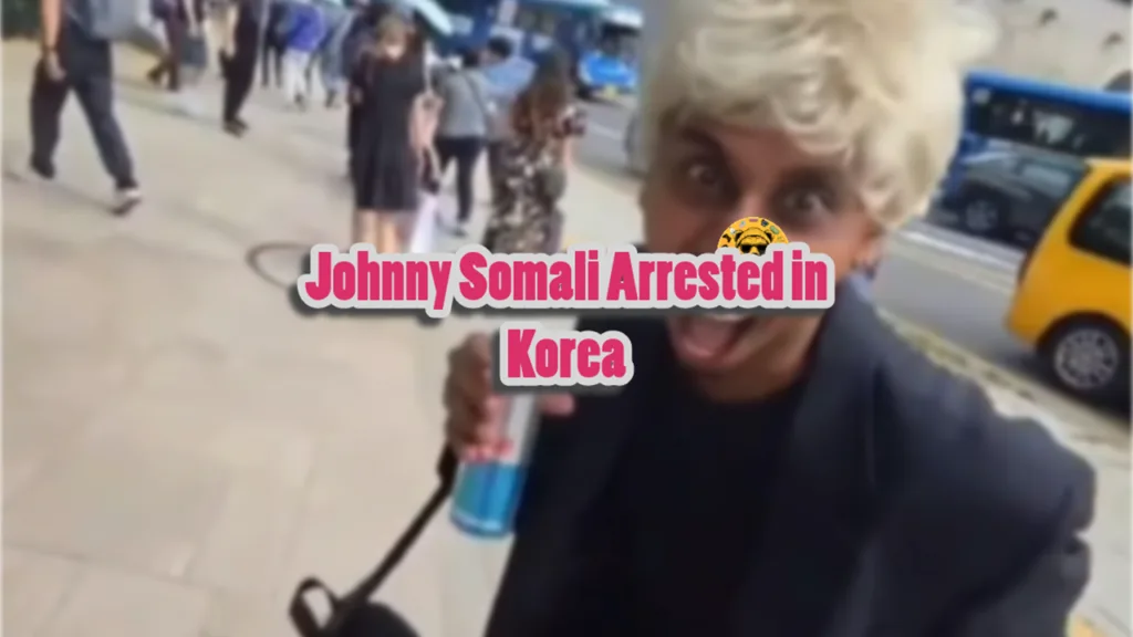 Johnny Somali Arrested in Korea