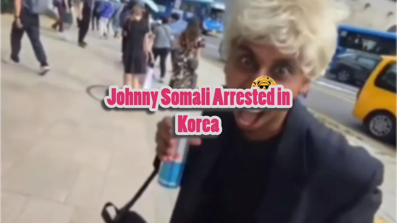 Johnny Somali Arrested in Korea