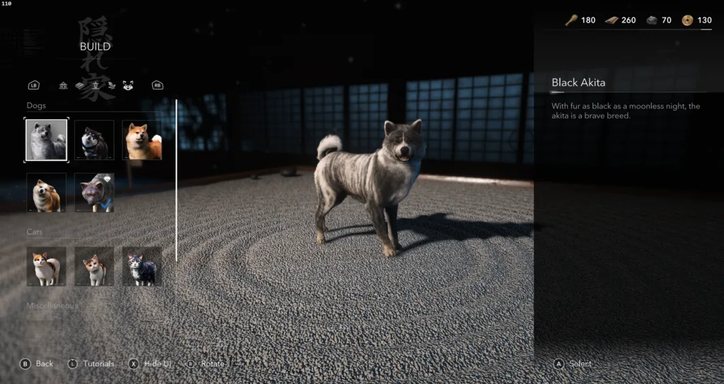 adding pets to hideout in ac shadows