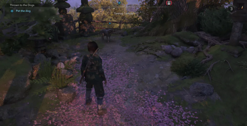 Assassin's Creed Shadows Thrown to the Dogs Key Location