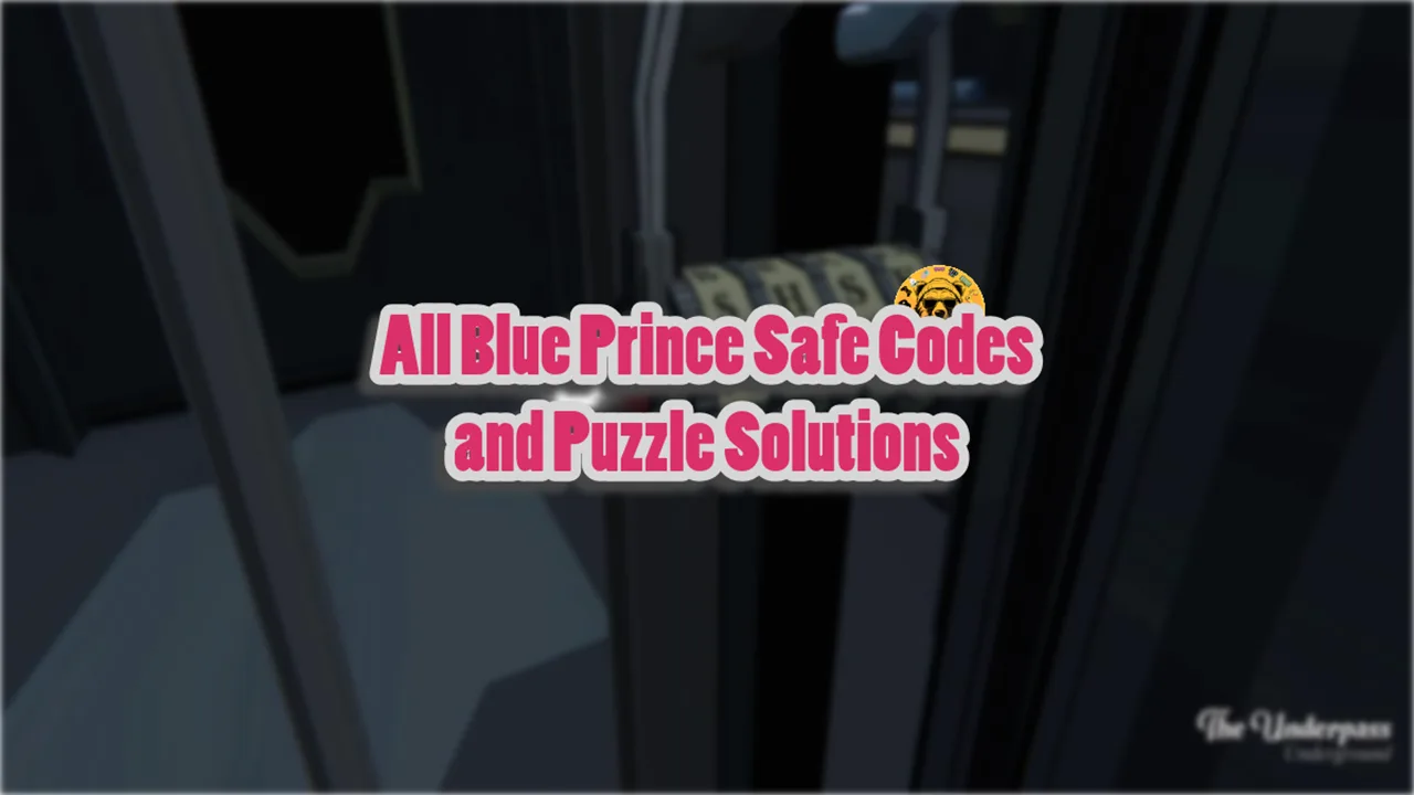 All Blue Prince Safe Codes