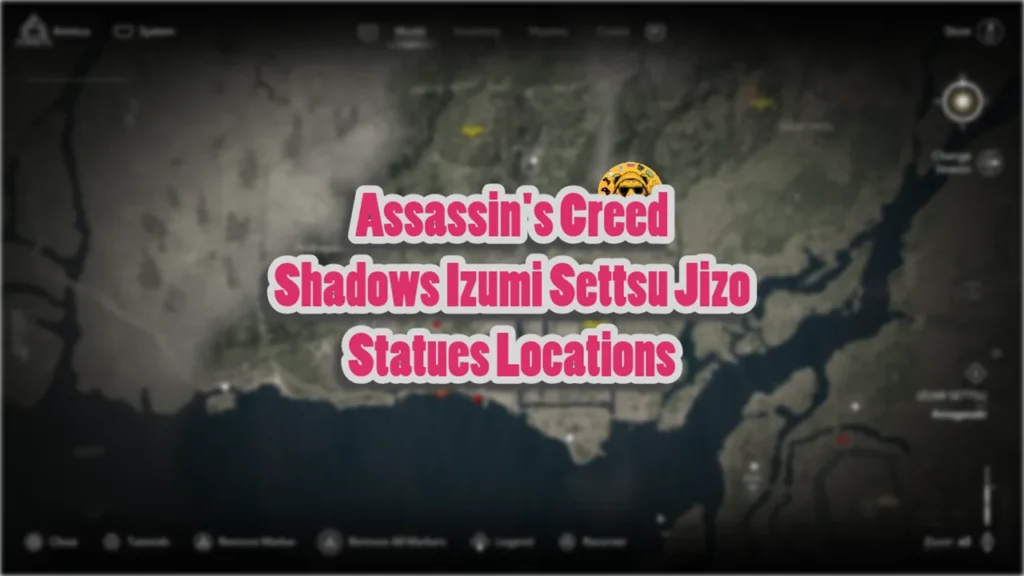 Assassin's Creed Shadows Izumi Settsu Jizo Statues Locations