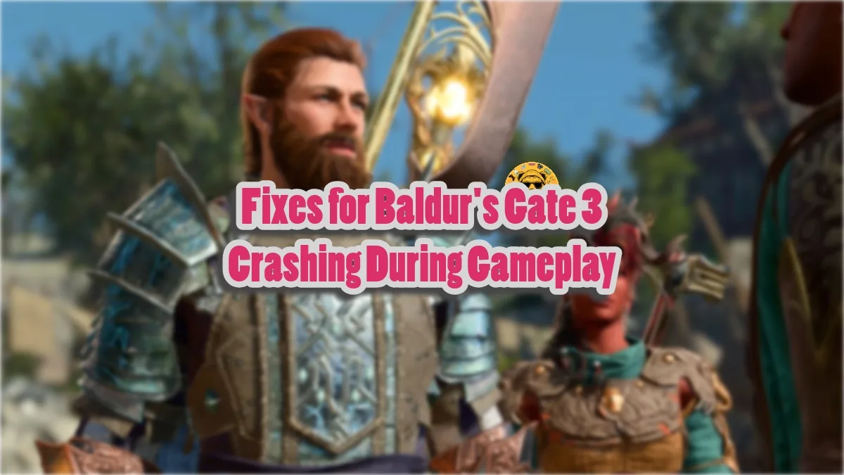 How to fix in-game crashes in Baldur's Gate 3?