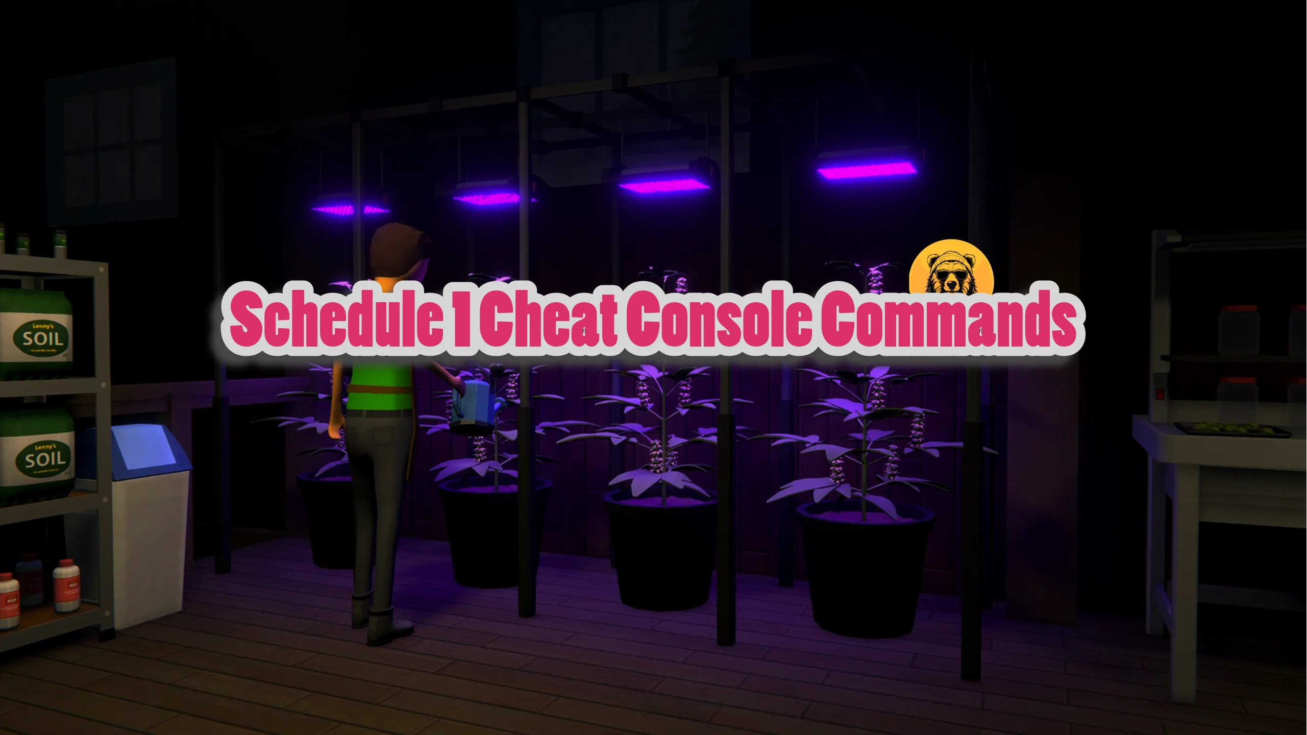 Schedule 1 Cheat Console Commands