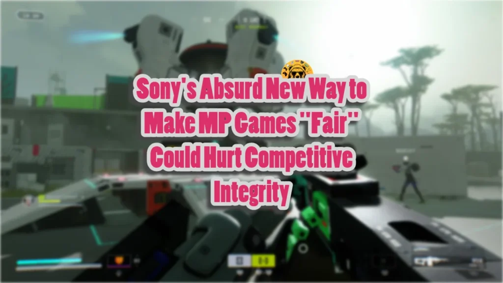 Sony's Absurd New Way to Make MP Games Fair Could Hurt Competitive Integrity
