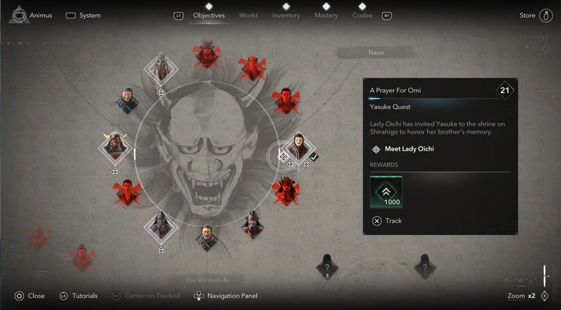 Lady Oichi romance quest