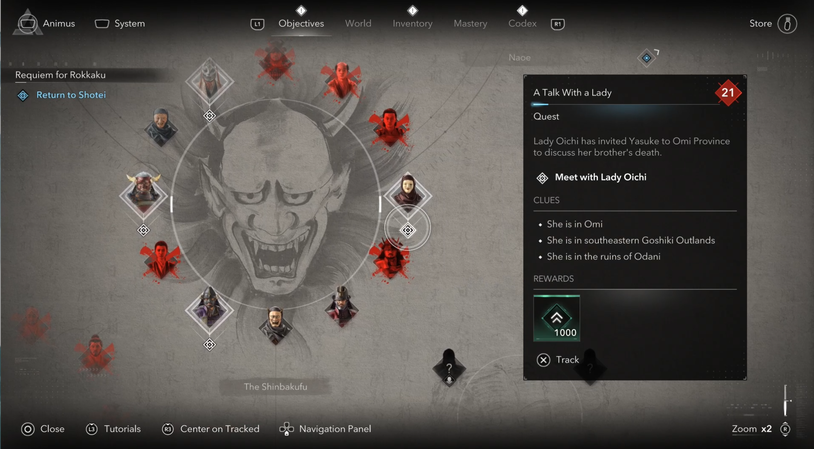 Lady Oichi romance quest