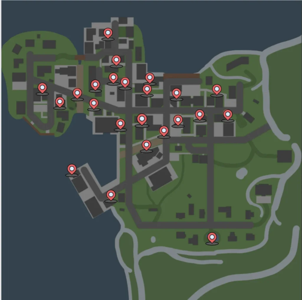 all dead drop locations in Schedule 1