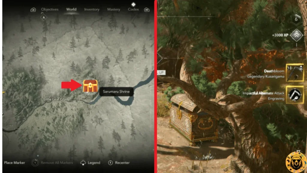 Deathbloom Kasurigama location
