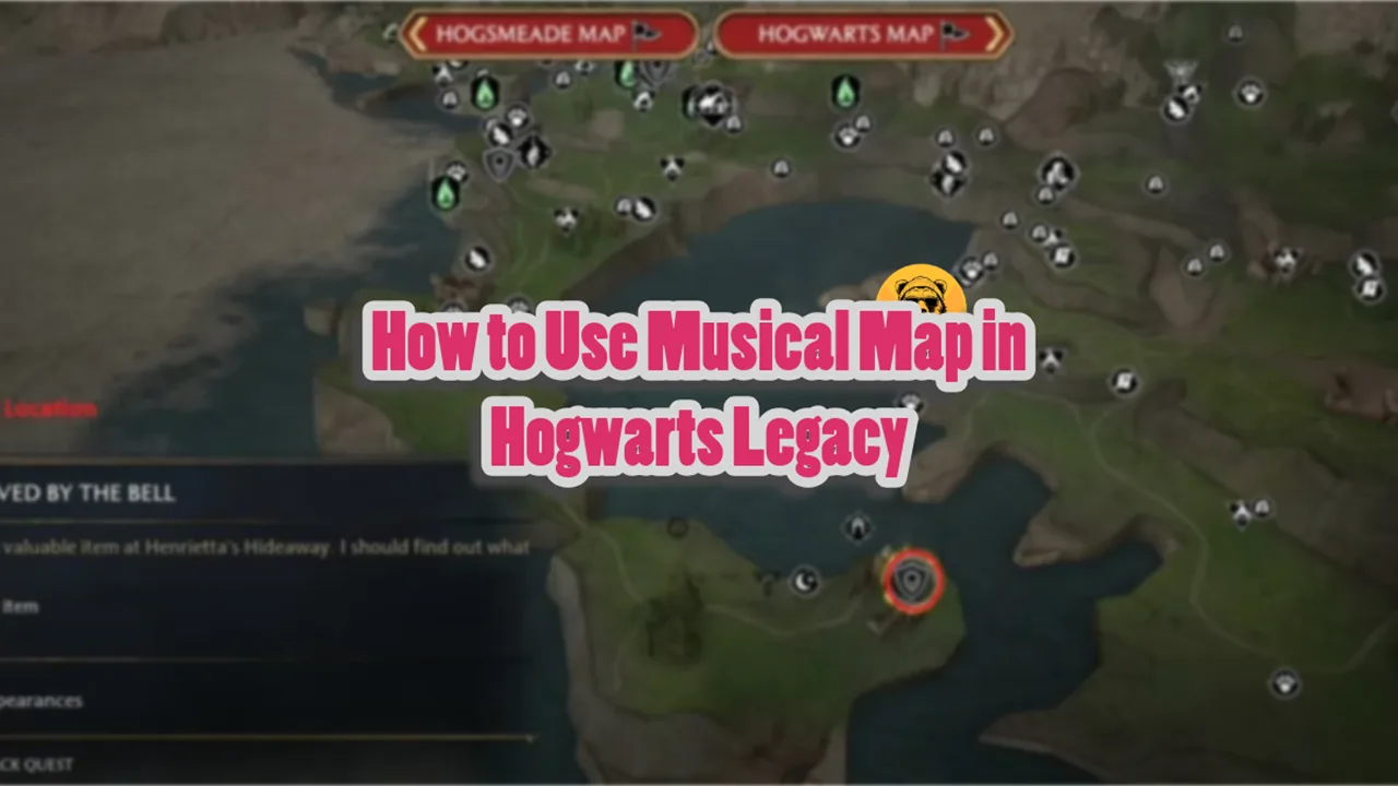 Hogwarts Legacy Musical Map Puzzle Solution