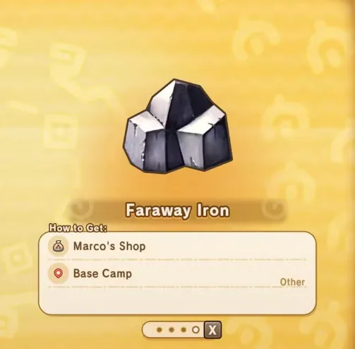 Iron Ingot in Fantasy Life i