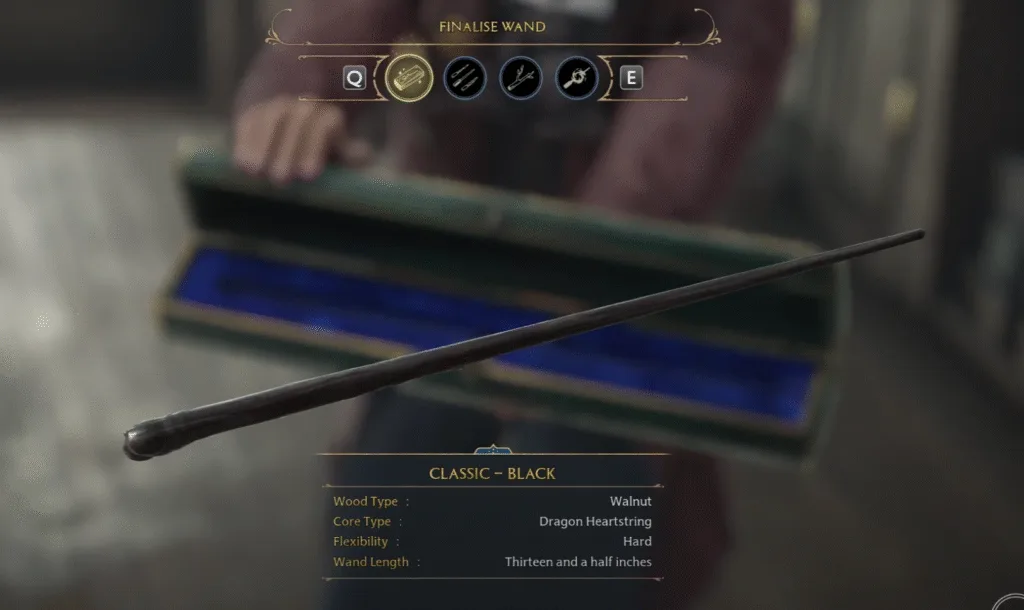 Ollivanders shop location in Hogwarts Legacy