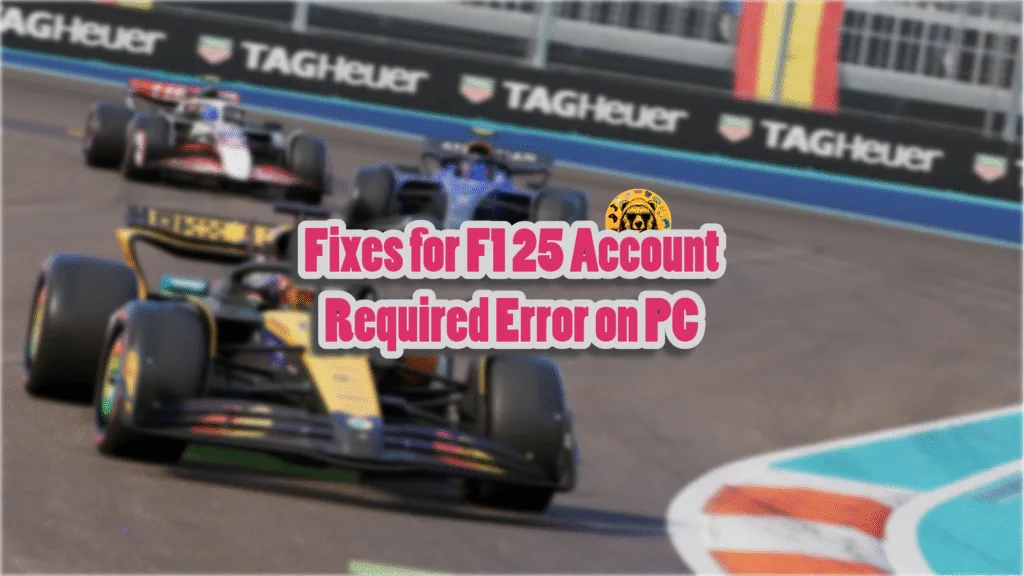 How to fix F1 25 not launching on PC?