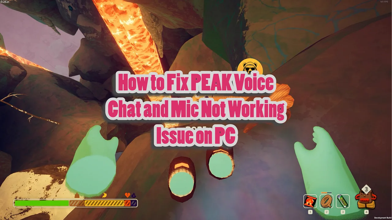 How to Fix PEAK Voice Chat and Mic Not Working Issue on PC