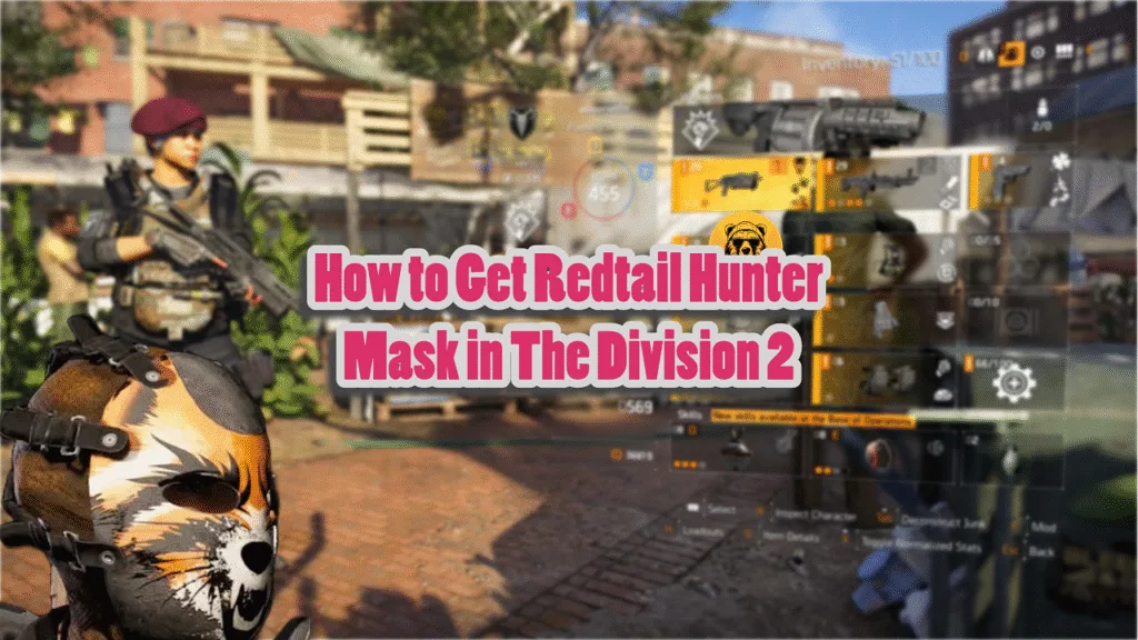 How to Get Redtail Hunter Mask in The Division 2